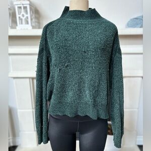 Green sweater